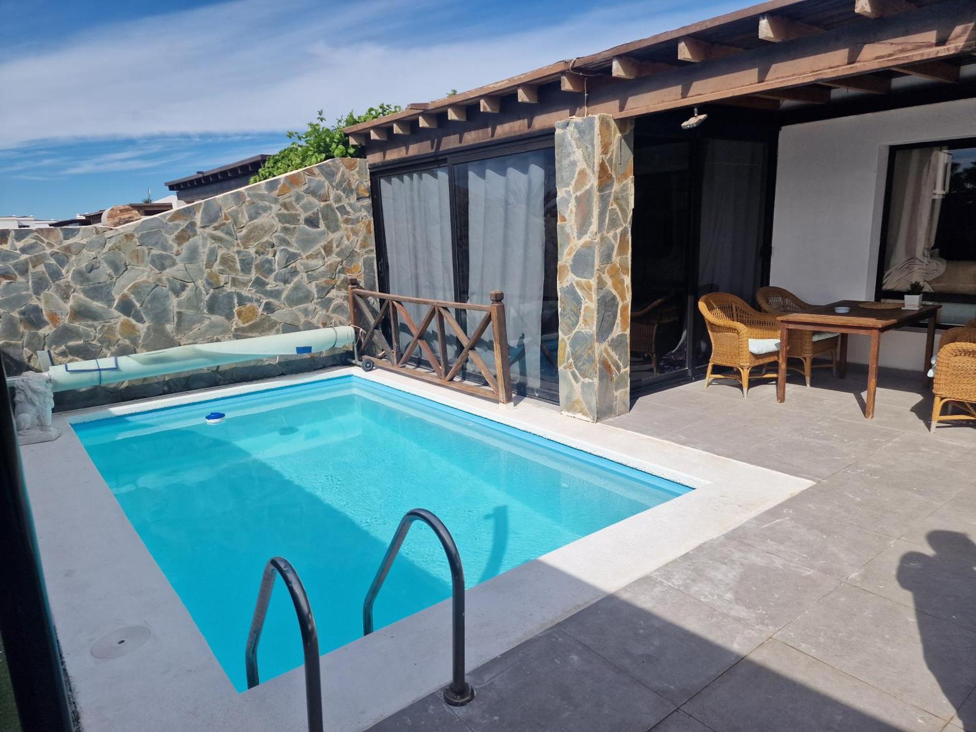 Villa Martha casa principal anexa Playa Blanca  Esterno foto